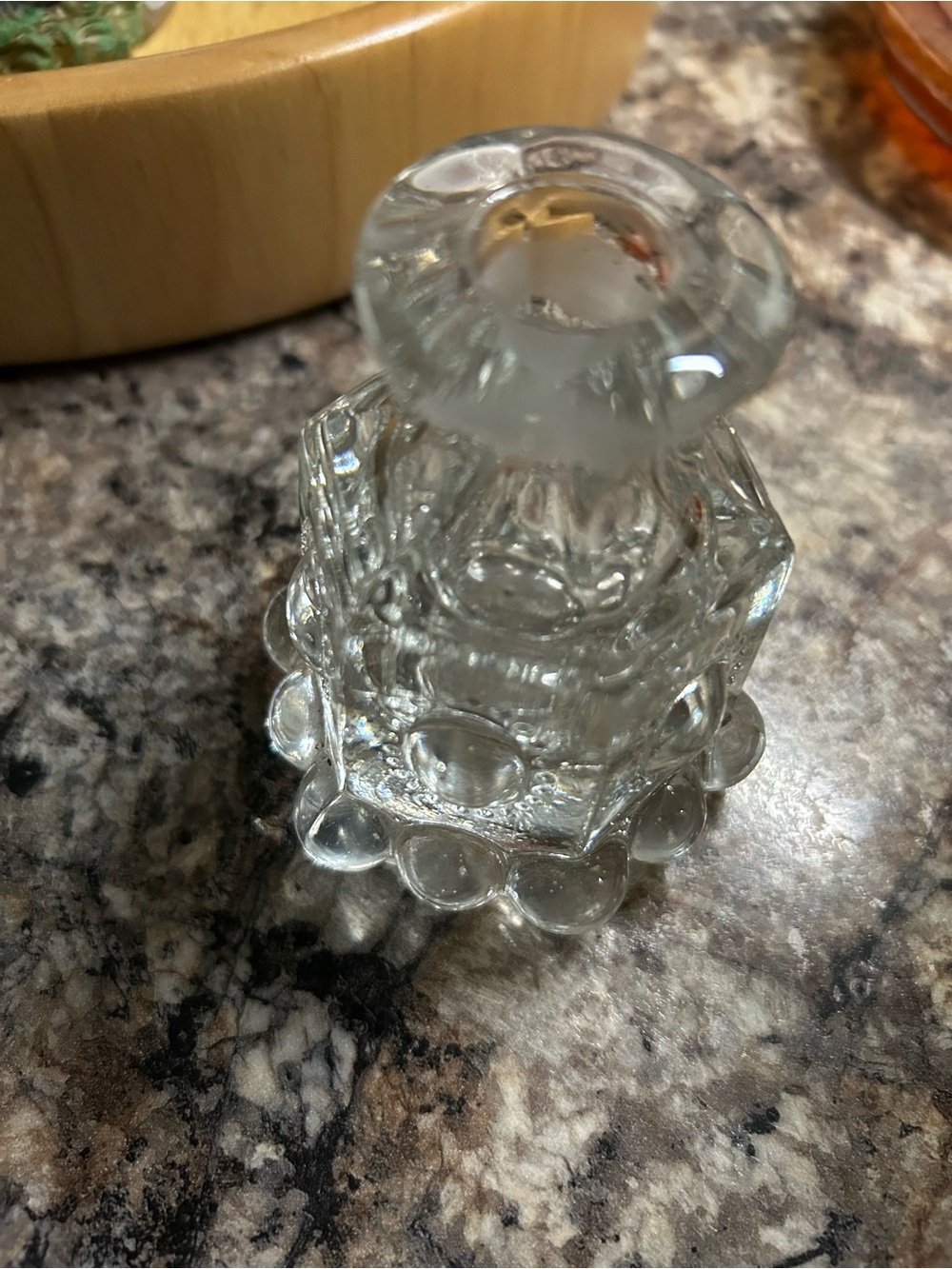 VTG L. E. Smith Glass Co. Decorative Perfume Btl w/o stopper